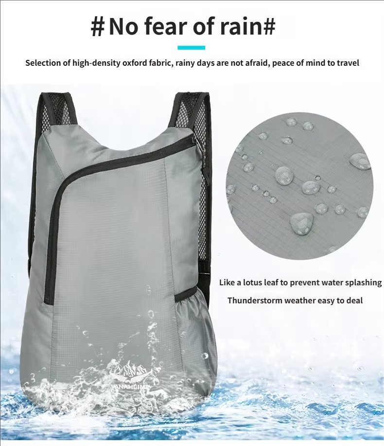 Softback Waterproof Nylon Trekking Backpack detail image
