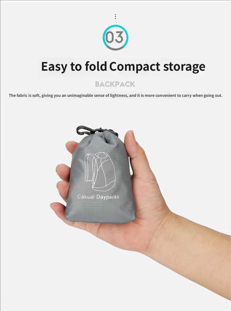 Softback Waterproof Nylon Trekking Backpack detail image