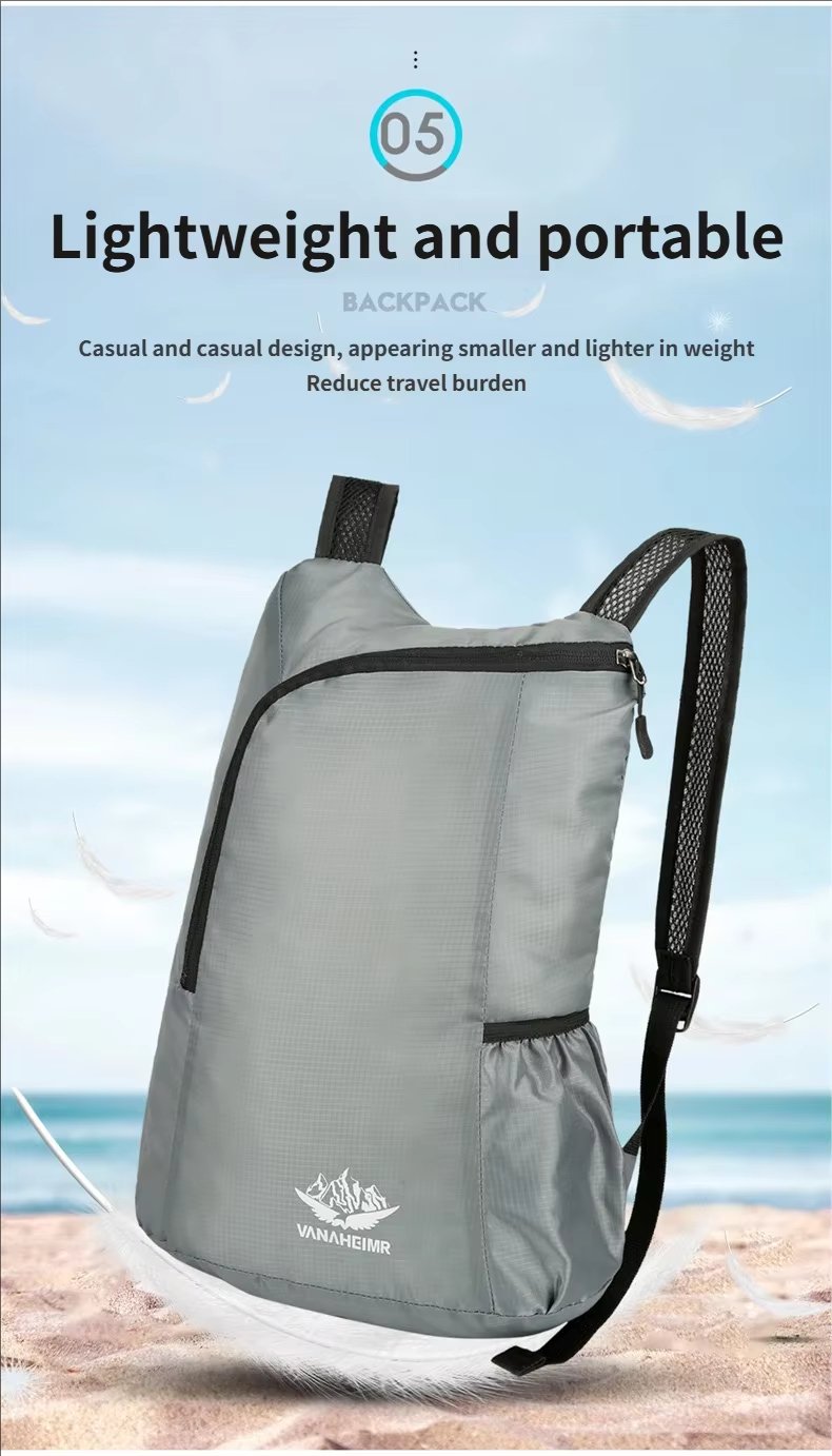 Softback Waterproof Nylon Trekking Backpack detail image