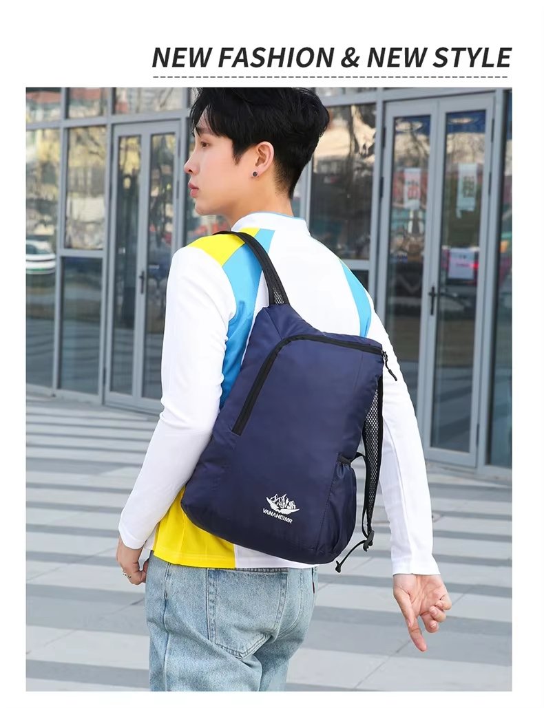 Softback Waterproof Nylon Trekking Backpack detail image