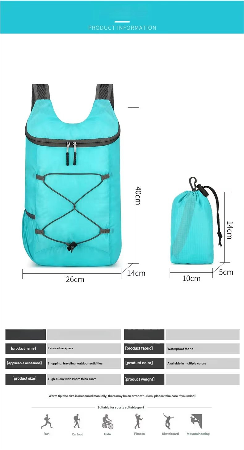 Camping Nylon Outdoor Backpack 64 detail image