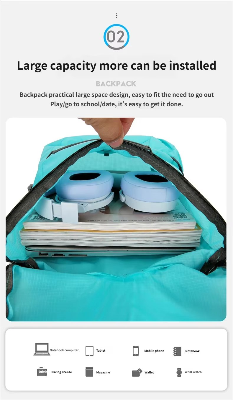 Camping Nylon Outdoor Backpack 64 detail image
