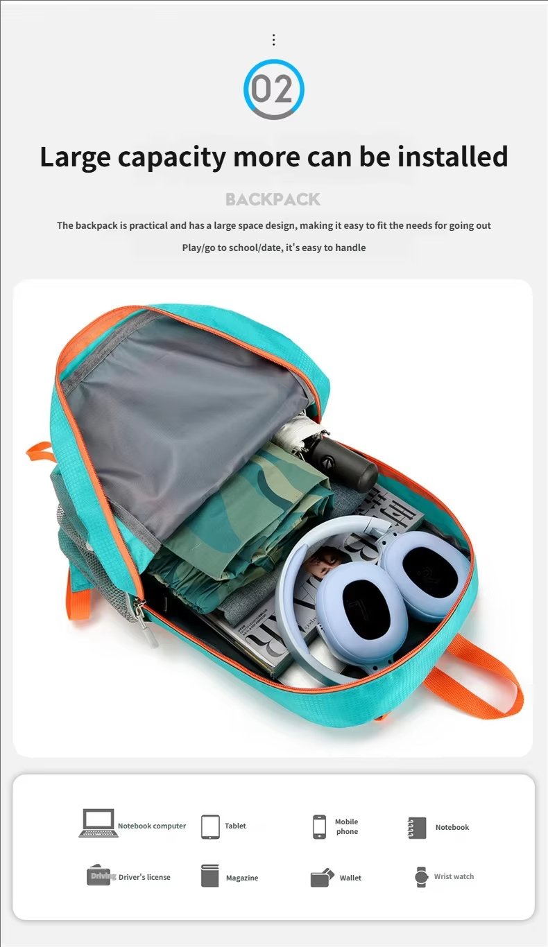 Climbing Waterproof Oxford Trekking Backpack detail image