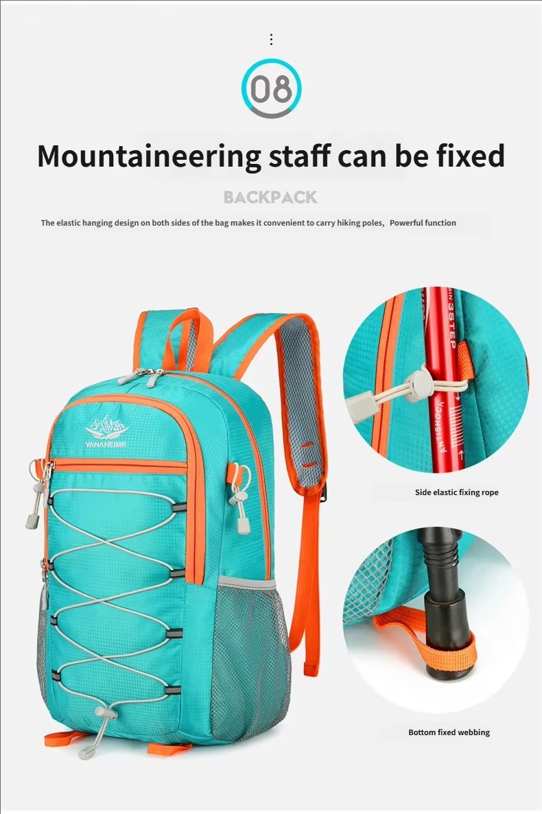 Climbing Waterproof Oxford Trekking Backpack detail image