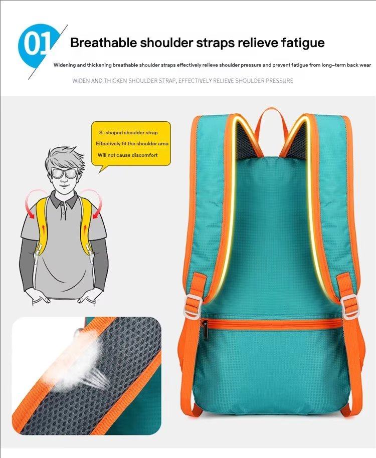 Travel Nylon Outdoor Backpack 74 detail image