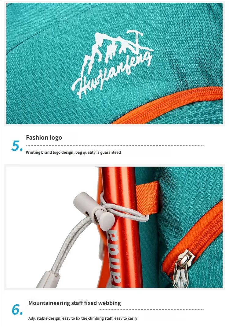 Travel Nylon Outdoor Backpack 74 detail image