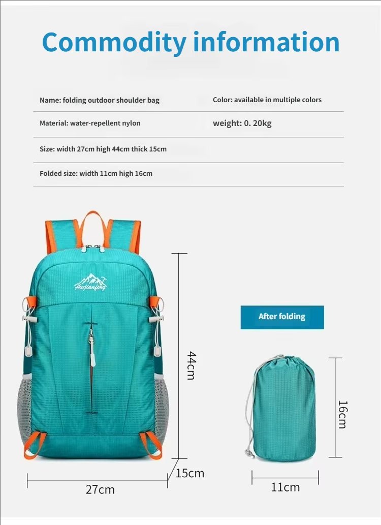 Travel Nylon Outdoor Backpack 79 detail image