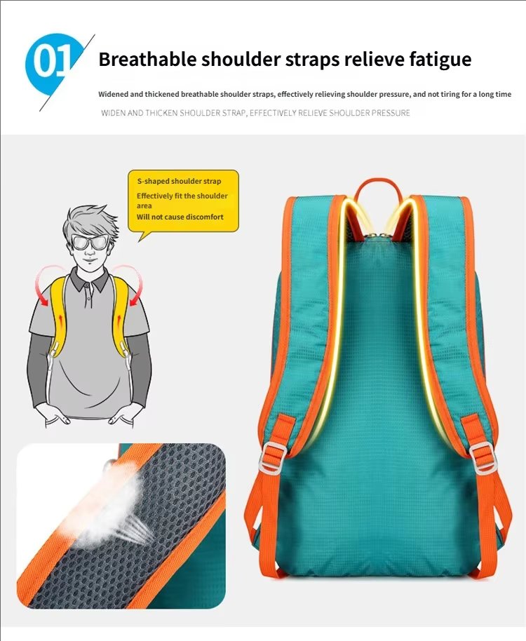 Travel Nylon Outdoor Backpack 79 detail image
