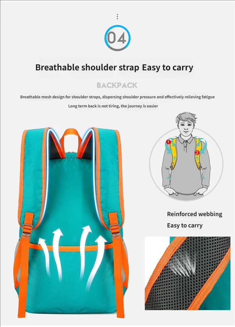 Waterproof Oxford Travel Trekking Backpack detail image
