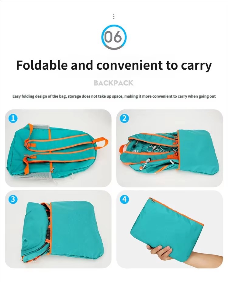 Waterproof Oxford Travel Trekking Backpack detail image