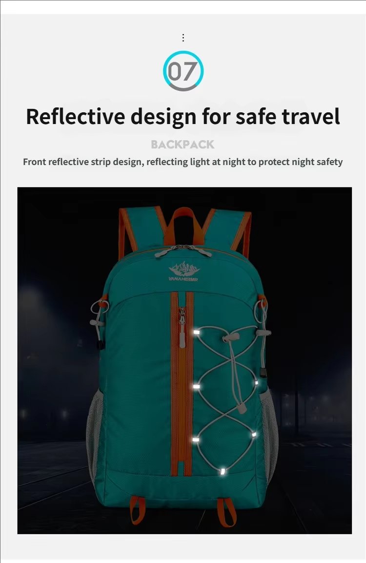 Waterproof Oxford Travel Trekking Backpack detail image