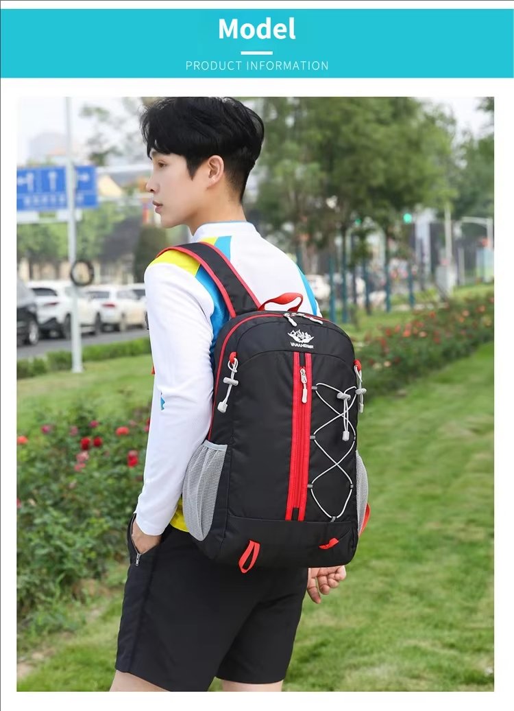Waterproof Oxford Travel Trekking Backpack detail image