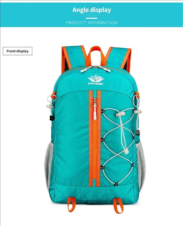 Waterproof Oxford Travel Trekking Backpack detail image