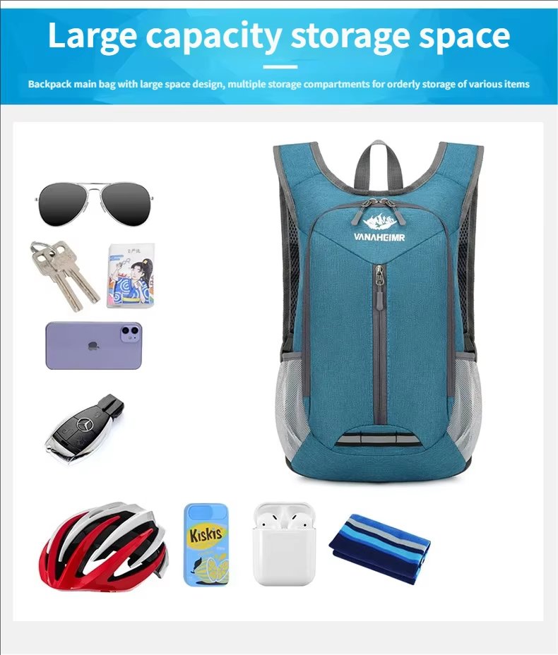 Waterproof Nylon Travel Trekking Backpack detail image
