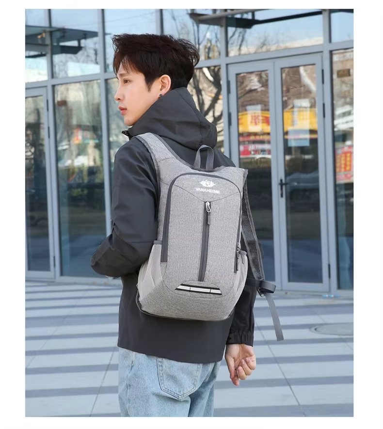 Waterproof Nylon Travel Trekking Backpack detail image