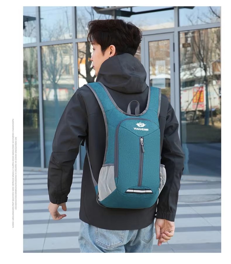 Waterproof Nylon Travel Trekking Backpack detail image