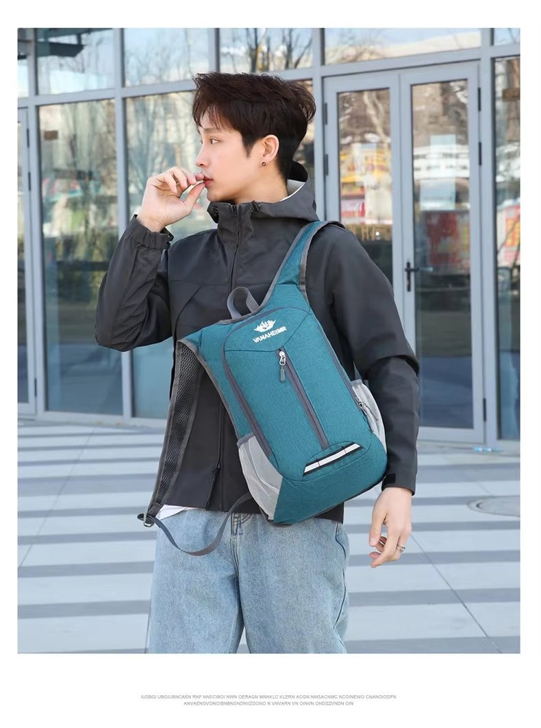 Waterproof Nylon Travel Trekking Backpack detail image