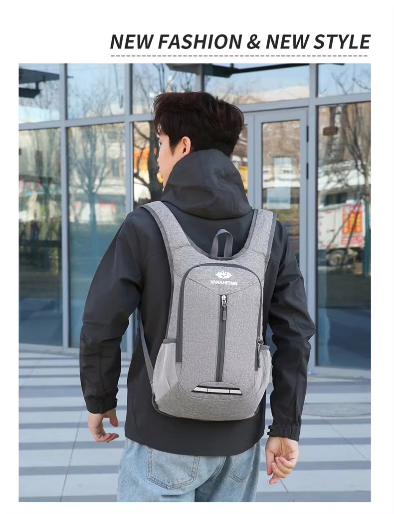 Waterproof Nylon Travel Trekking Backpack detail image