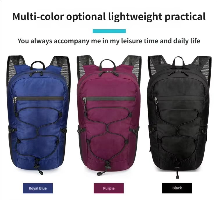 Waterproof Nylon Cycling Trekking Backpack detail image