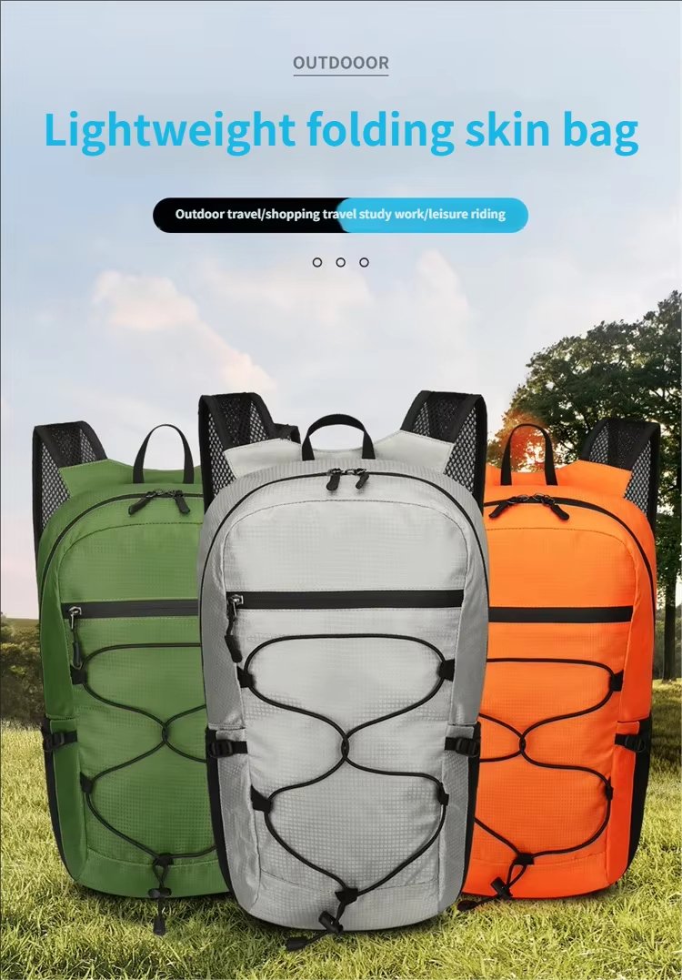 Waterproof Nylon Cycling Trekking Backpack detail image