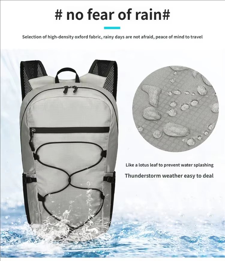 Waterproof Nylon Cycling Trekking Backpack detail image