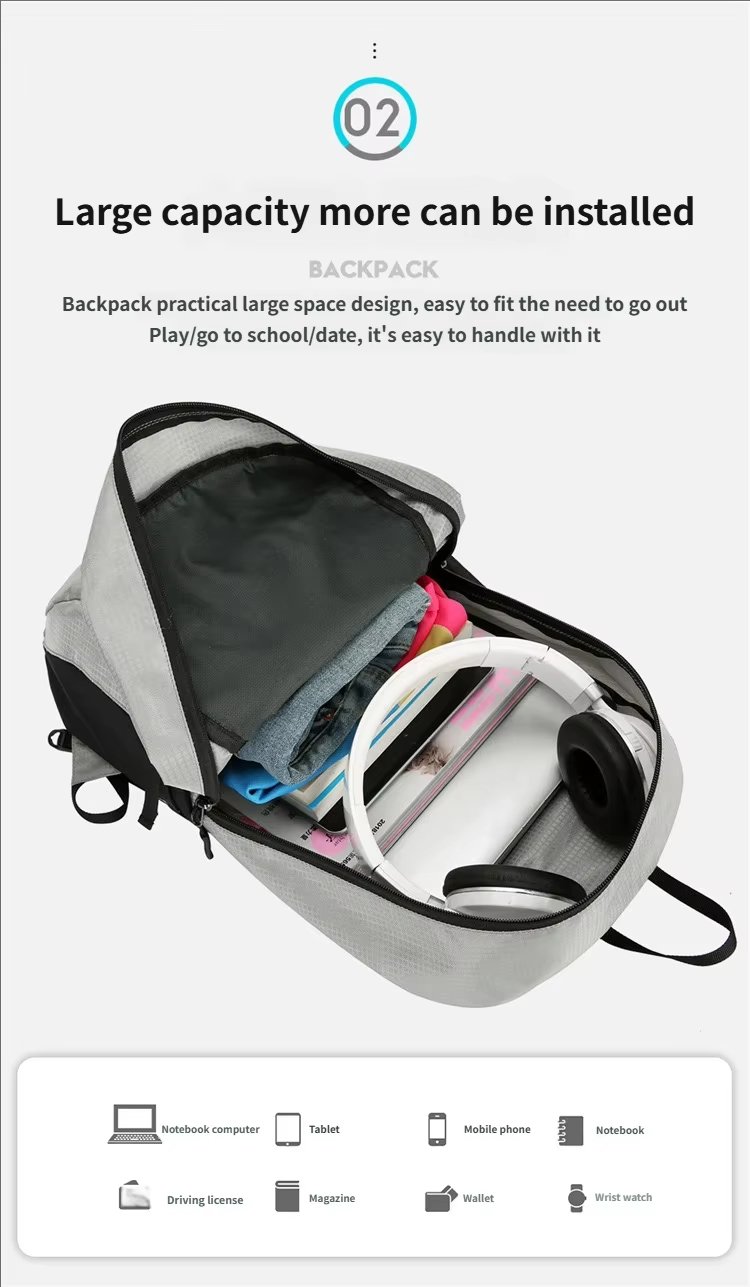 Waterproof Nylon Cycling Trekking Backpack detail image
