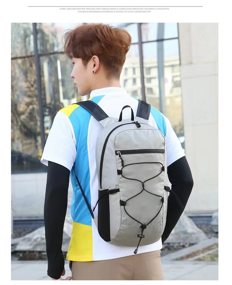 Waterproof Nylon Cycling Trekking Backpack detail image