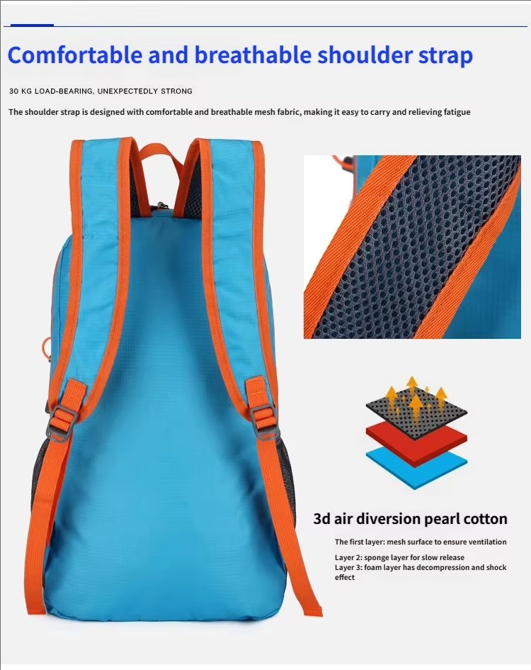 Waterproof Polyester Climbing Trekking Backpack detail image