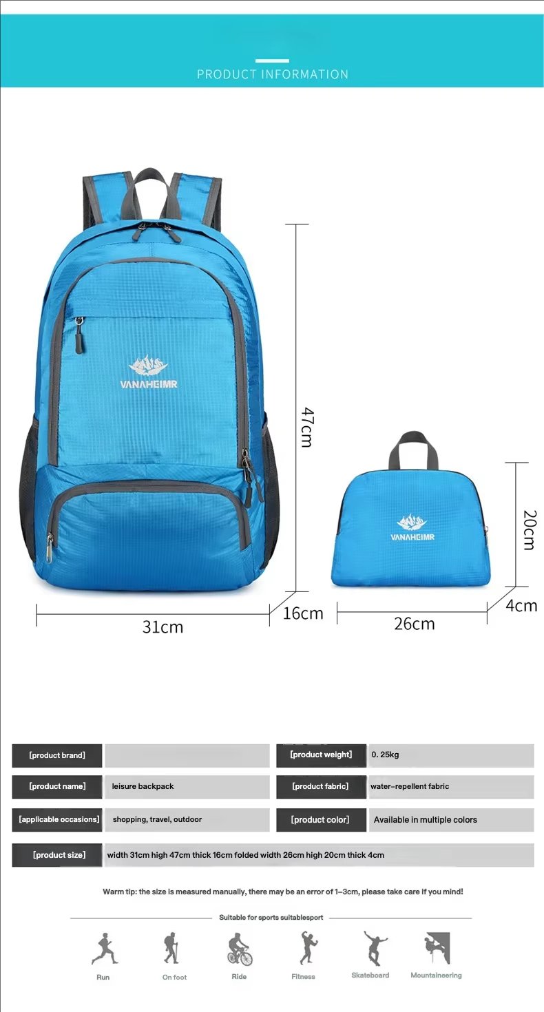 Climbing Waterproof Polyester Trekking Backpack detail image