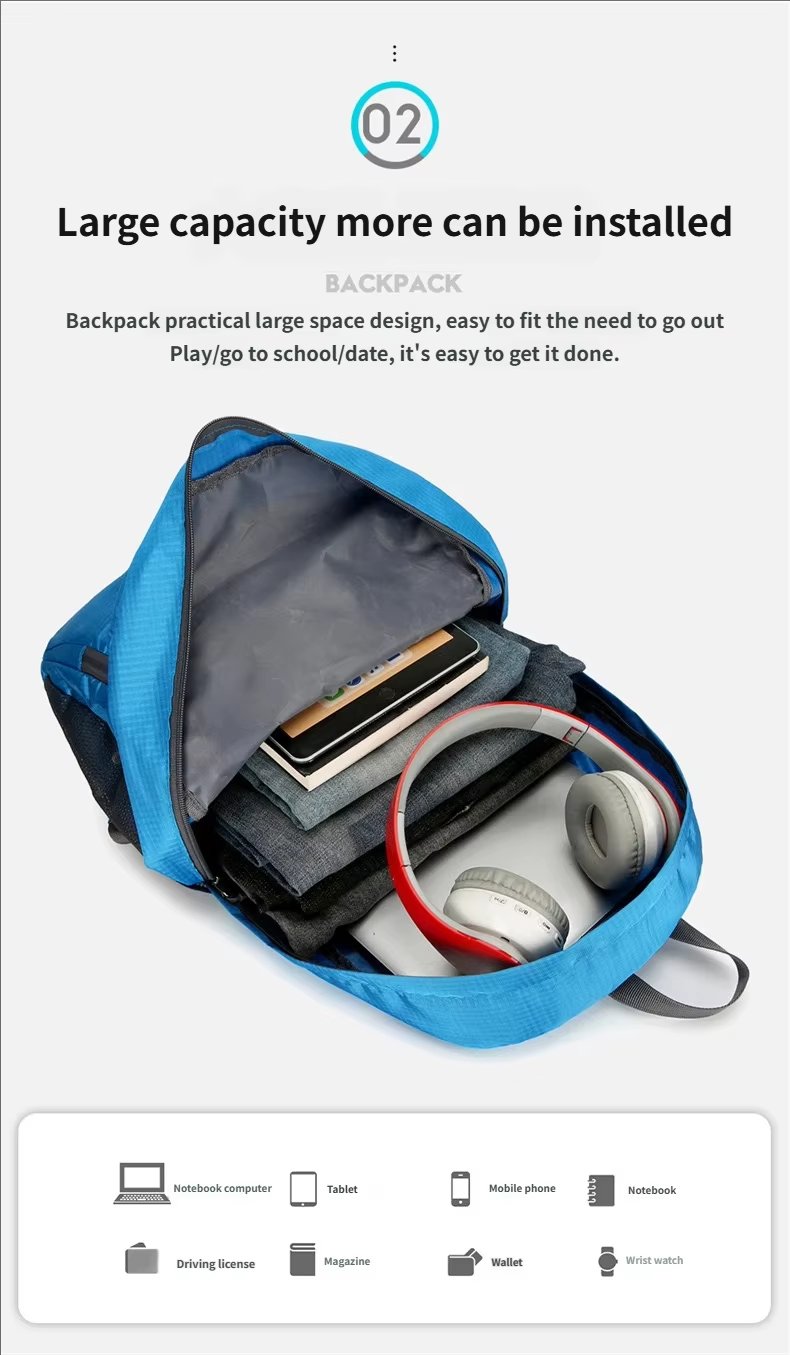 Climbing Waterproof Polyester Trekking Backpack detail image