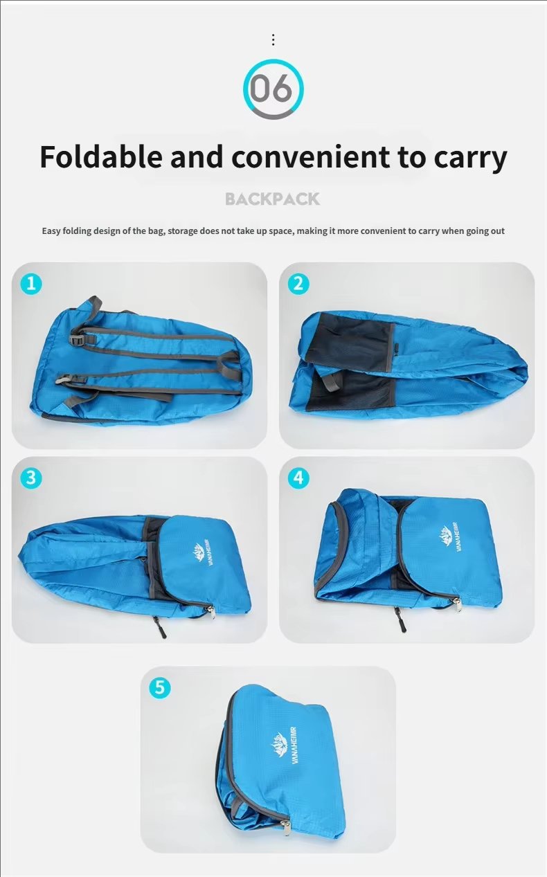 Climbing Waterproof Polyester Trekking Backpack detail image