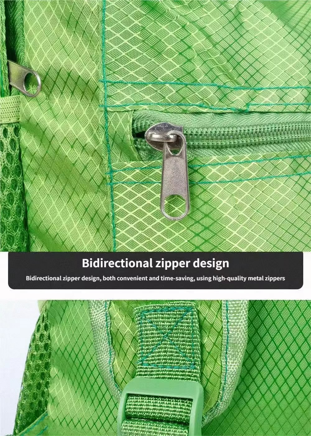 Travel Waterproof Nylon Trekking Backpack detail image