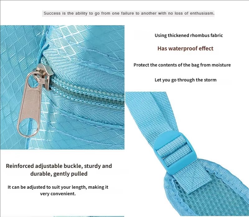 Travel Waterproof Nylon Trekking Backpack detail image