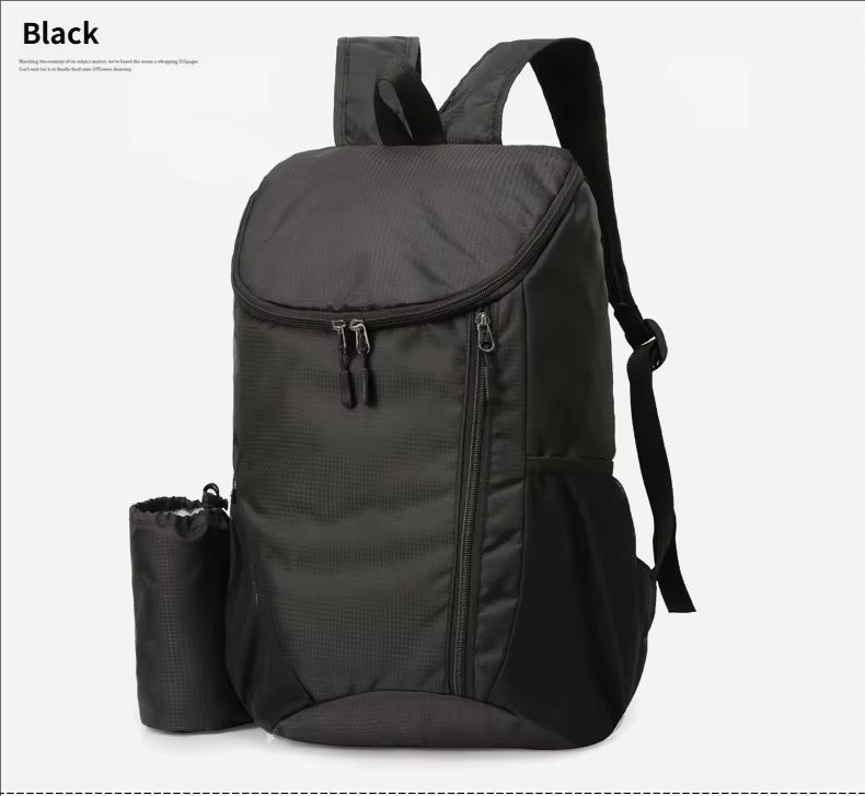Foldable Waterproof Nylon Trekking Backpack detail image