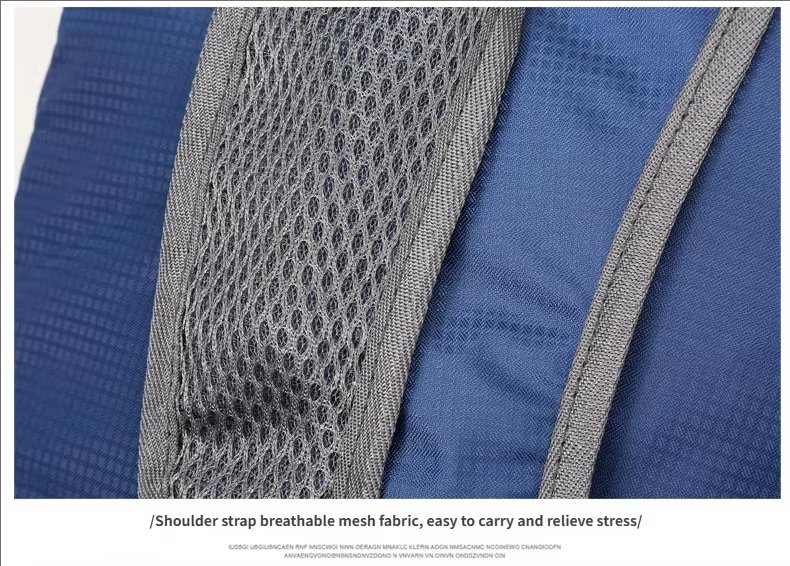 Foldable Waterproof Nylon Trekking Backpack detail image