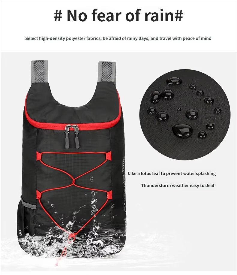Cycling Waterproof Polyester Trekking Backpack detail image