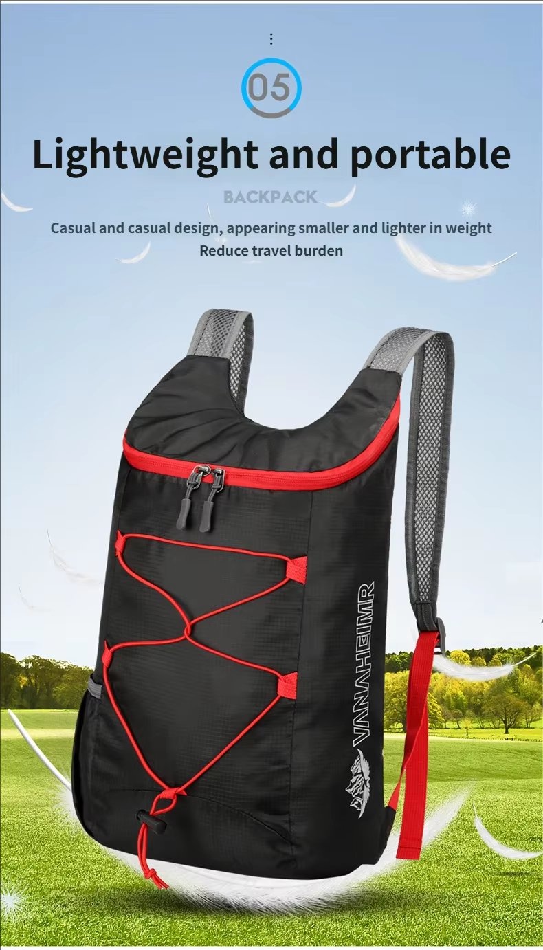 Cycling Waterproof Polyester Trekking Backpack detail image