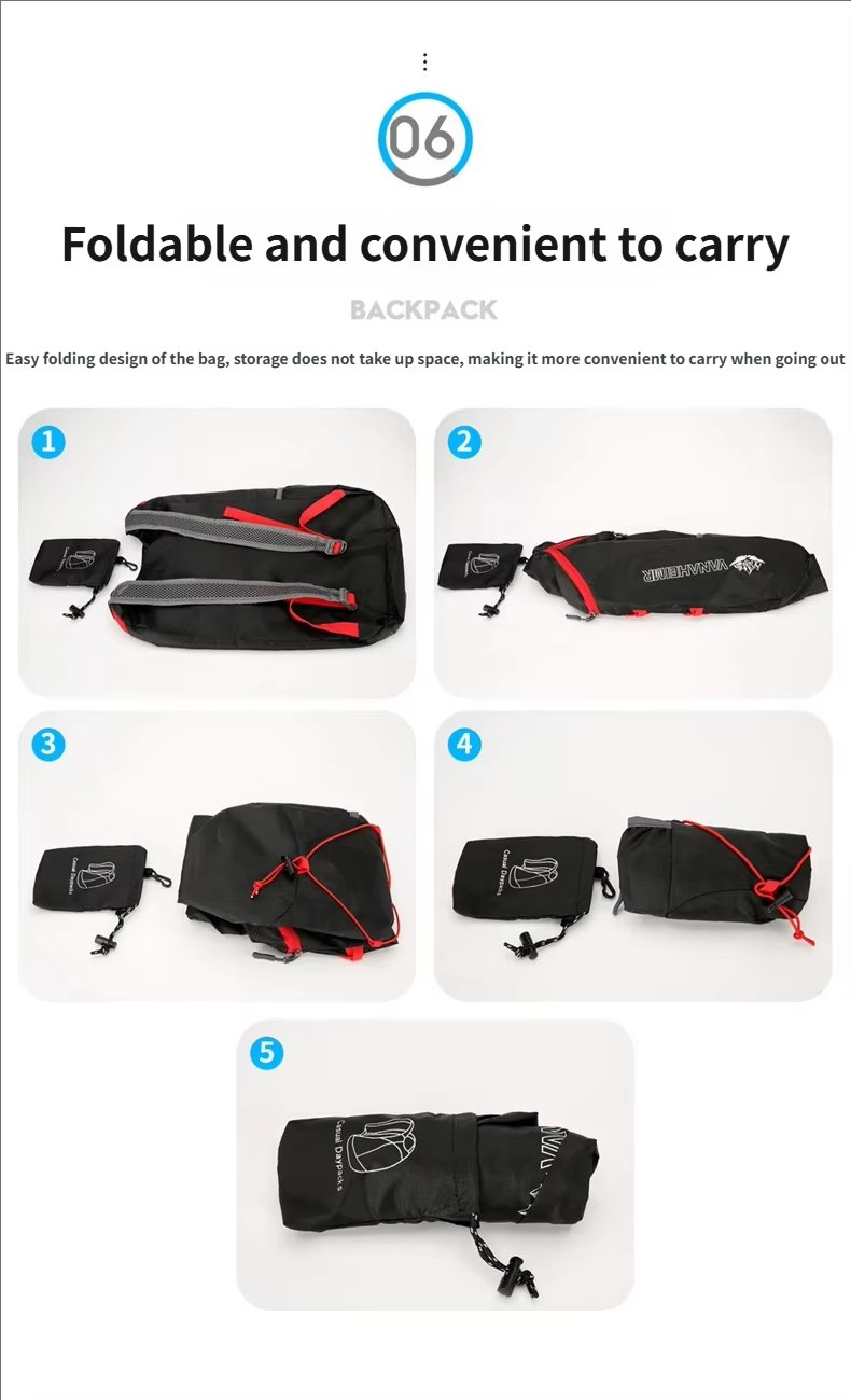 Cycling Waterproof Polyester Trekking Backpack detail image