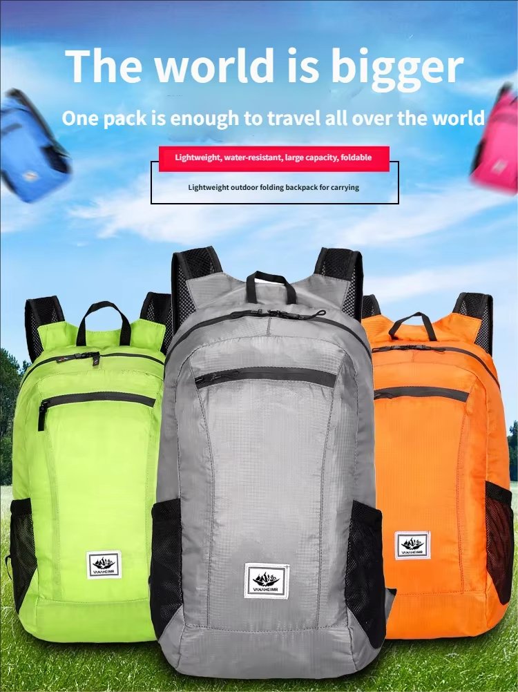Waterproof Polyester Softback Trekking Backpack detail image