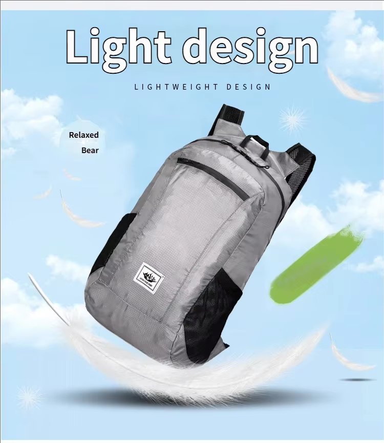 Waterproof Polyester Softback Trekking Backpack detail image