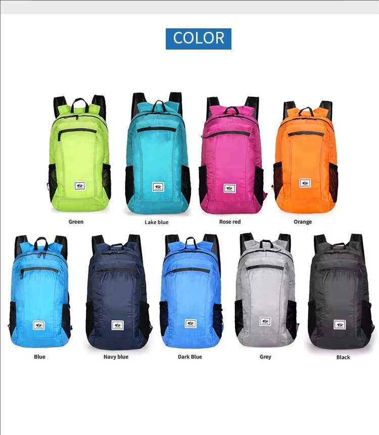 Waterproof Polyester Softback Trekking Backpack detail image