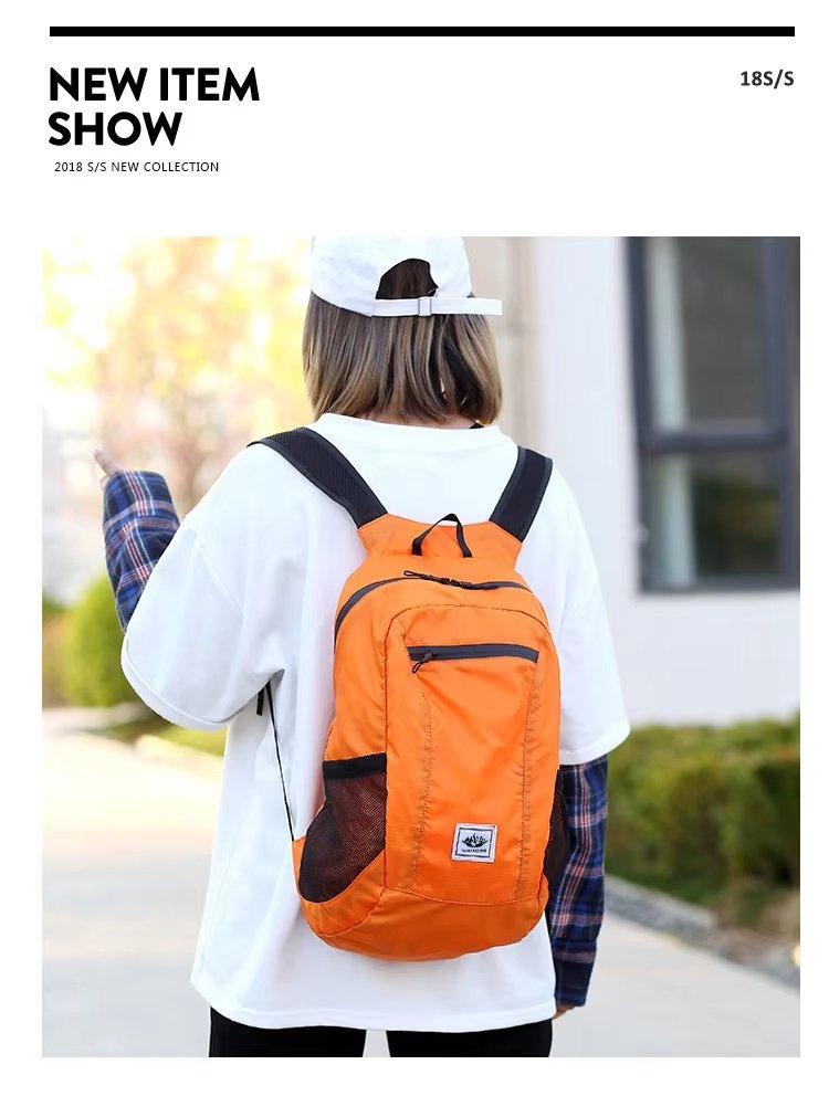 Waterproof Polyester Softback Trekking Backpack detail image