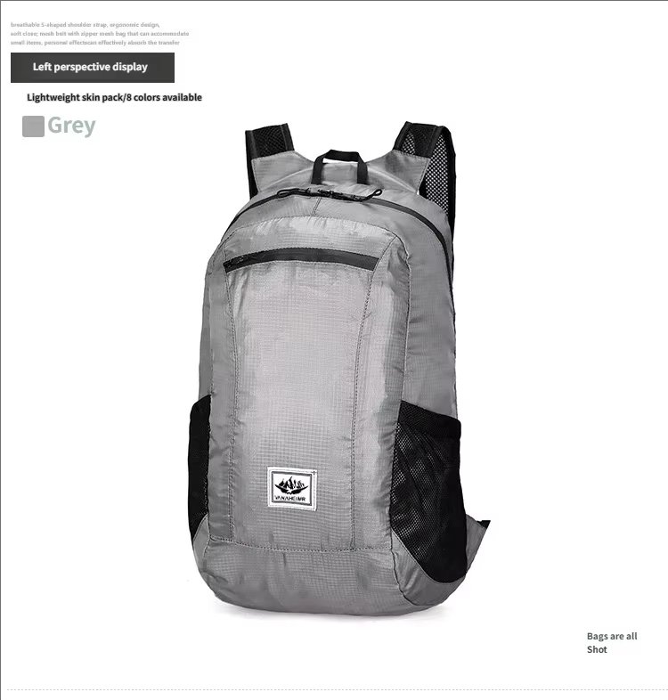 Waterproof Polyester Softback Trekking Backpack detail image