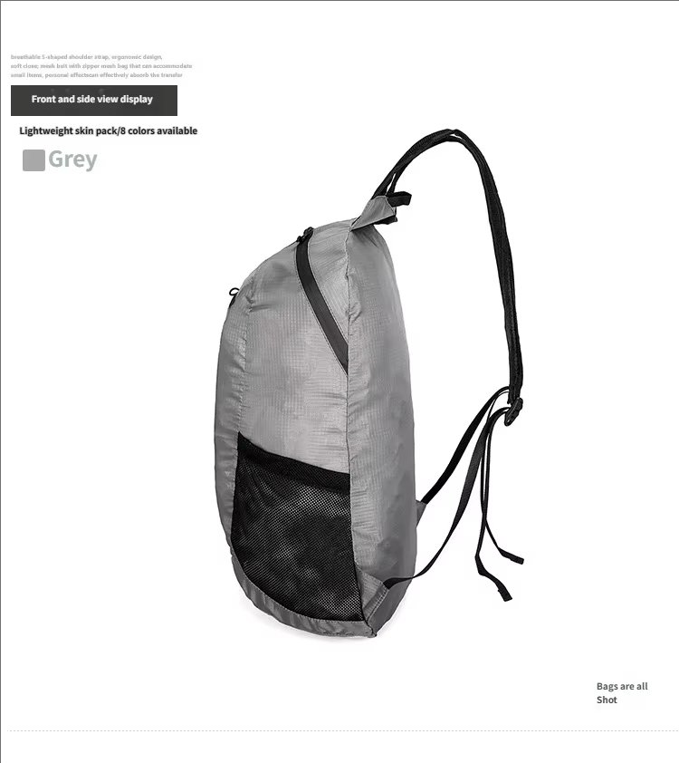 Waterproof Polyester Softback Trekking Backpack detail image