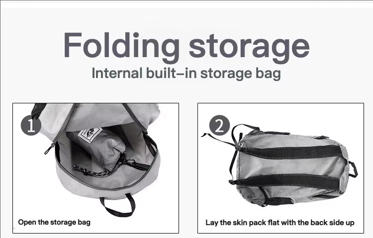 Waterproof Polyester Softback Trekking Backpack detail image