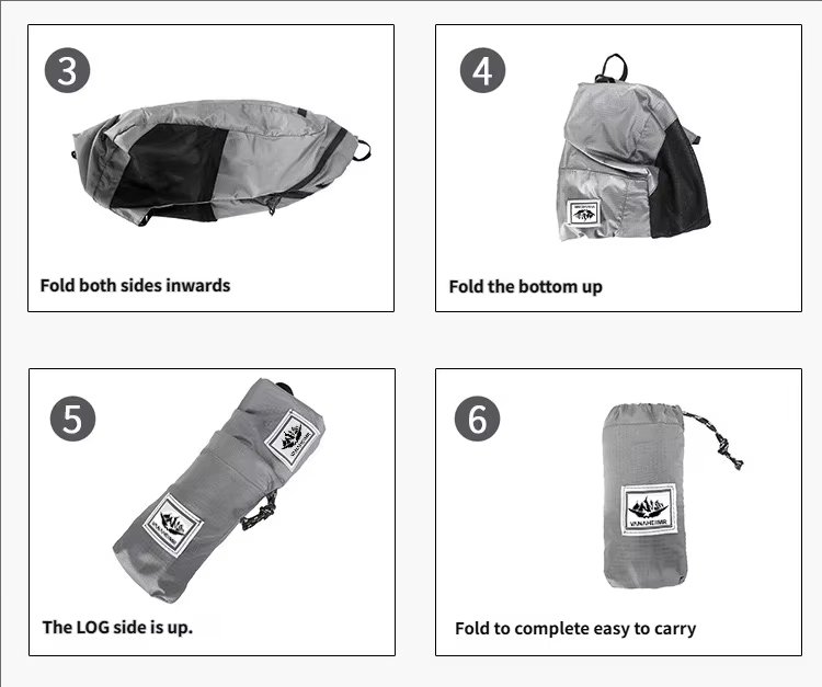 Waterproof Polyester Softback Trekking Backpack detail image