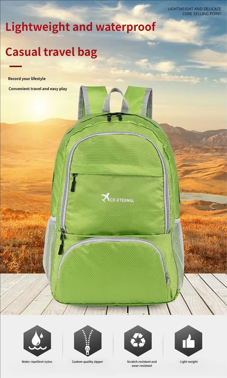 Waterproof Travel Oxford Trekking Backpack detail image