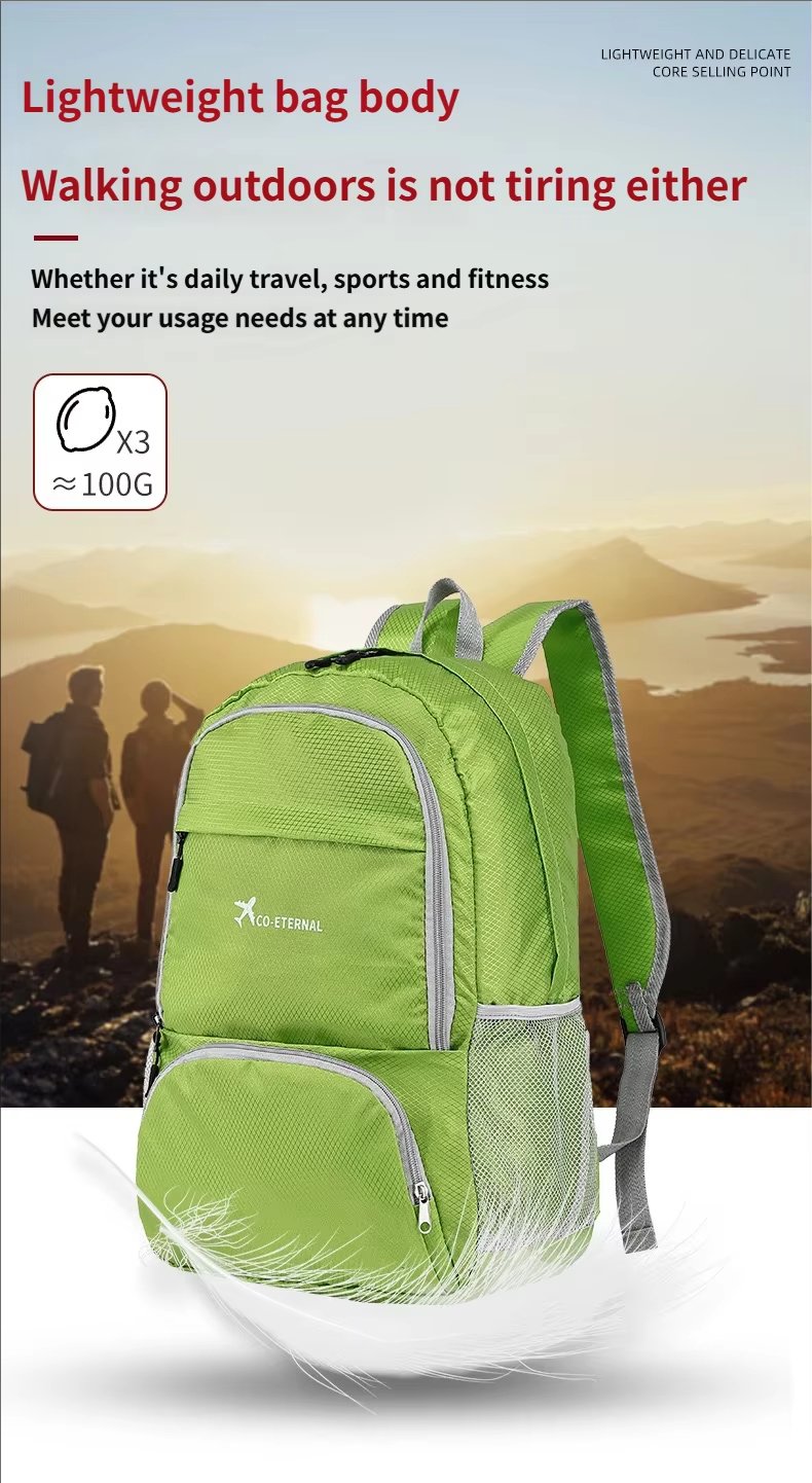 Waterproof Travel Oxford Trekking Backpack detail image