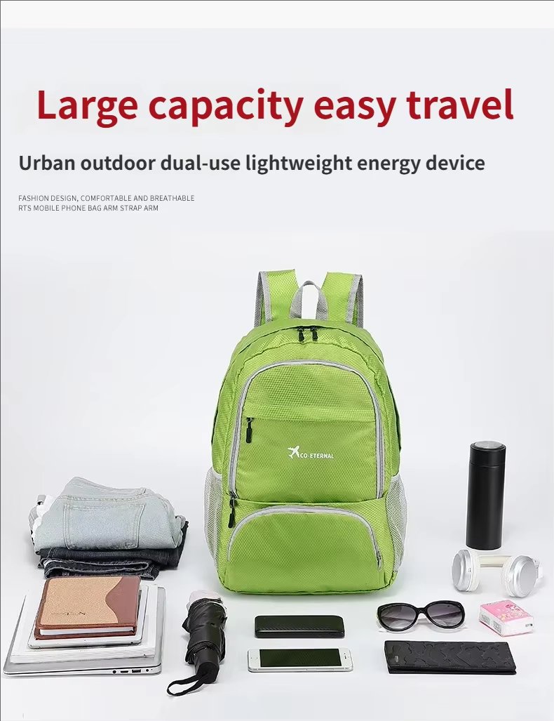 Waterproof Travel Oxford Trekking Backpack detail image