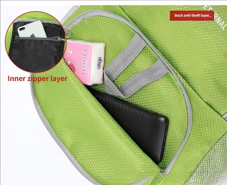 Waterproof Travel Oxford Trekking Backpack detail image